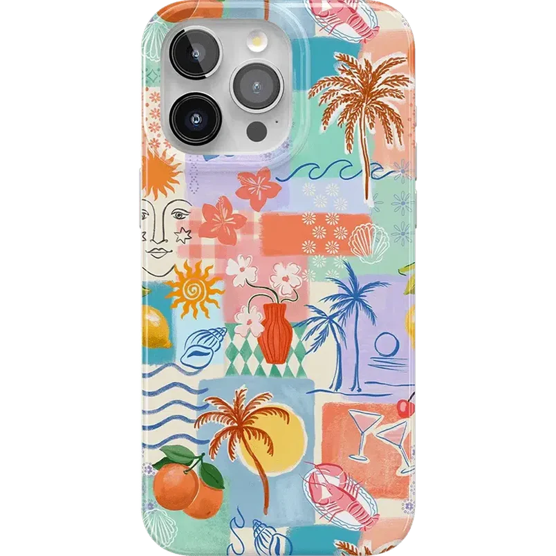 Tropical Heat Beachy Collage Case
