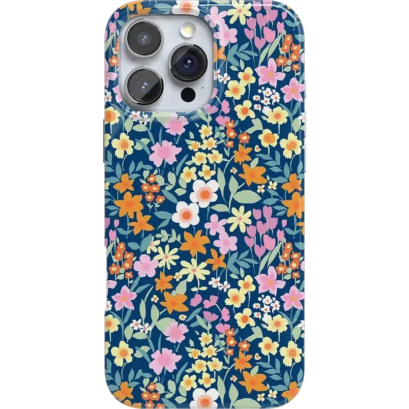 Full Bloom Navy Floral Case