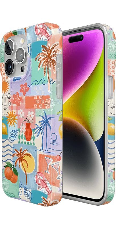 Tropical Heat Beachy Collage Case