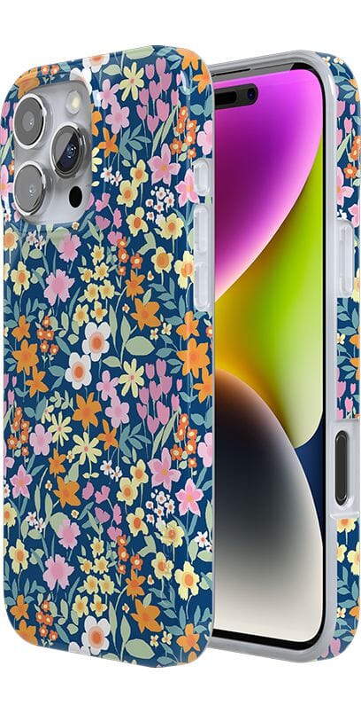 Full Bloom Navy Floral Case